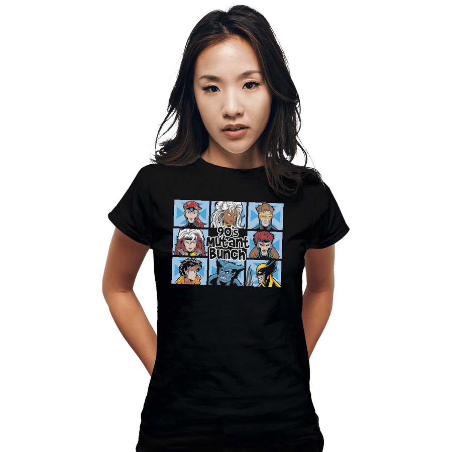 Shirts Fitted Shirts, Woman / Small / Black 90s Mutant Bunch