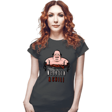 Load image into Gallery viewer, Secret_Shirts Fitted Shirts, Woman / Small / Charcoal Netflix And Chili
