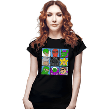 Load image into Gallery viewer, Shirts Fitted Shirts, Woman / Small / Black The 60s Bunch
