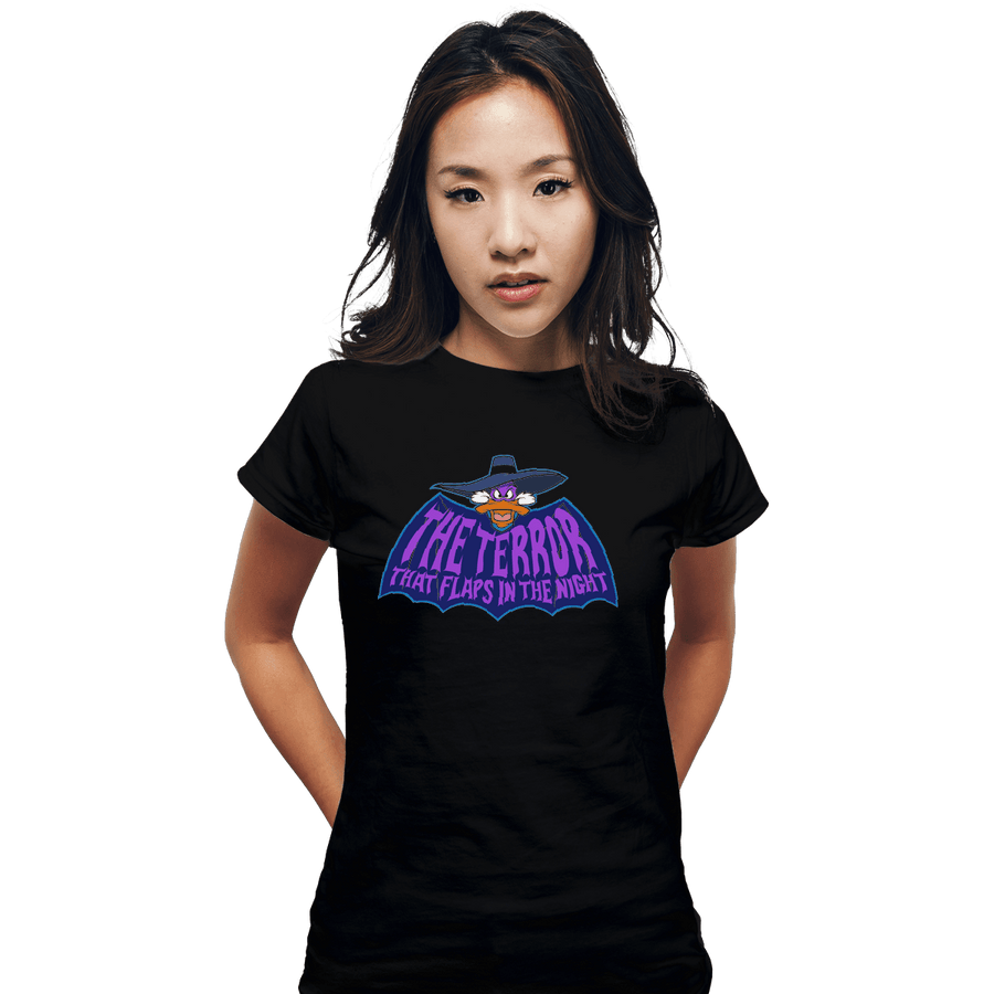 Shirts Fitted Shirts, Woman / Small / Black The Terror That Flaps