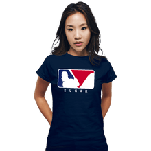 Load image into Gallery viewer, Secret_Shirts Fitted Shirts, Woman / Small / Navy Sugar League
