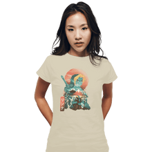 Load image into Gallery viewer, Shirts Fitted Shirts, Woman / Small / White Ukiyo Ocarina
