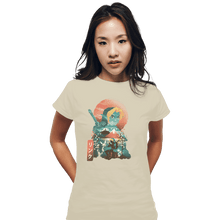 Load image into Gallery viewer, Shirts Fitted Shirts, Woman / Small / White Ukiyo Ocarina
