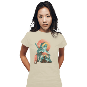Shirts Fitted Shirts, Woman / Small / White Ukiyo Ocarina