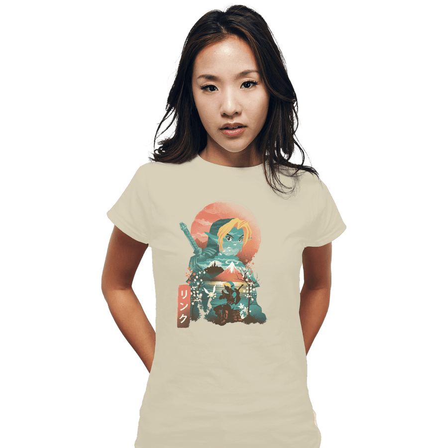 Shirts Fitted Shirts, Woman / Small / White Ukiyo Ocarina