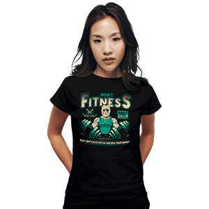 Daily_Deal_Shirts Fitted Shirts, Woman / Small / Black Jason's Fitness