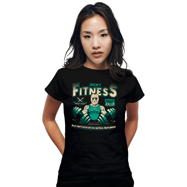 Daily_Deal_Shirts Fitted Shirts, Woman / Small / Black Jason's Fitness