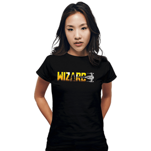 Secret_Shirts Fitted Shirts, Woman / Small / Black Wizard.