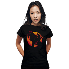 Load image into Gallery viewer, Secret_Shirts Fitted Shirts, Woman / Small / Black Protector Of Worlds

