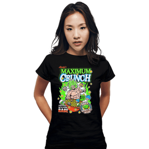 Shirts Fitted Shirts, Woman / Small / Black Maximum Crunch