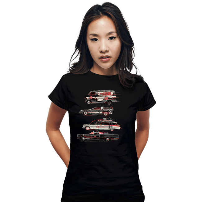 Daily_Deal_Shirts Fitted Shirts, Woman / Small / Black Race To Save The Day