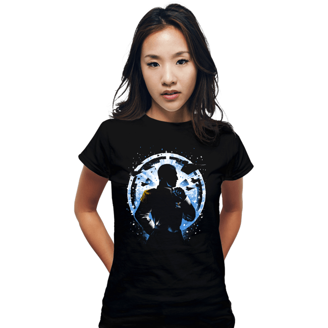 Daily_Deal_Shirts Fitted Shirts, Woman / Small / Black Grand Admiral