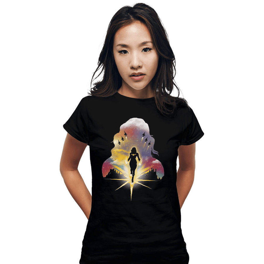 Shirts Fitted Shirts, Woman / Small / Black Captain Of The Universe