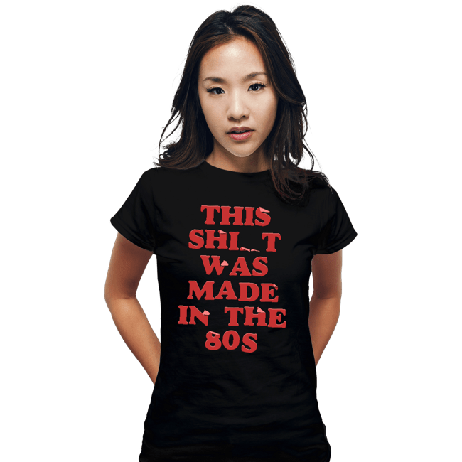 Secret_Shirts Fitted Shirts, Woman / Small / Black 80s Stuff