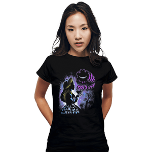 Shirts Fitted Shirts, Woman / Small / Black We're All Mad Here