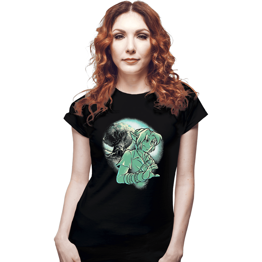 Shirts Fitted Shirts, Woman / Small / Black Her Knight