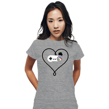 Load image into Gallery viewer, Shirts Fitted Shirts, Woman / Small / Sports Grey Retro Forever
