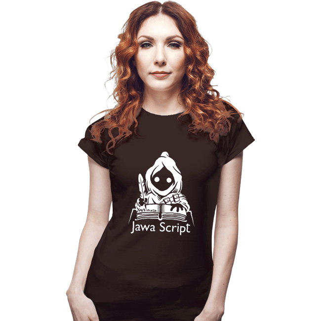 Shirts Fitted Shirts, Woman / Small / Black Jawa Script