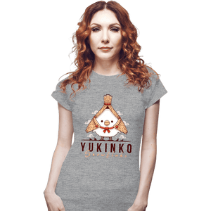 Shirts Fitted Shirts, Woman / Small / Sports Grey Yukinko Snowflake