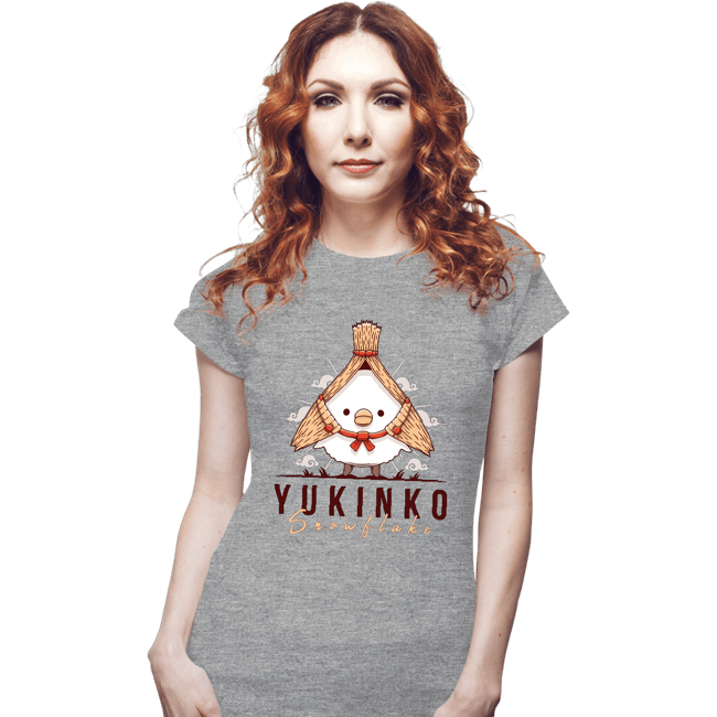 Shirts Fitted Shirts, Woman / Small / Sports Grey Yukinko Snowflake