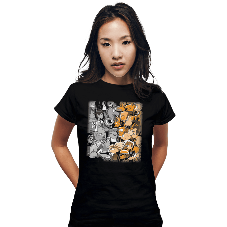 Shirts Fitted Shirts, Woman / Small / Black Clash Of Toons