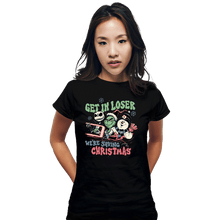 Load image into Gallery viewer, Secret_Shirts Fitted Shirts, Woman / Small / Black Christmas Losers

