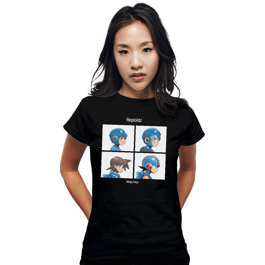 Shirts Fitted Shirts, Woman / Small / Black Mega Days