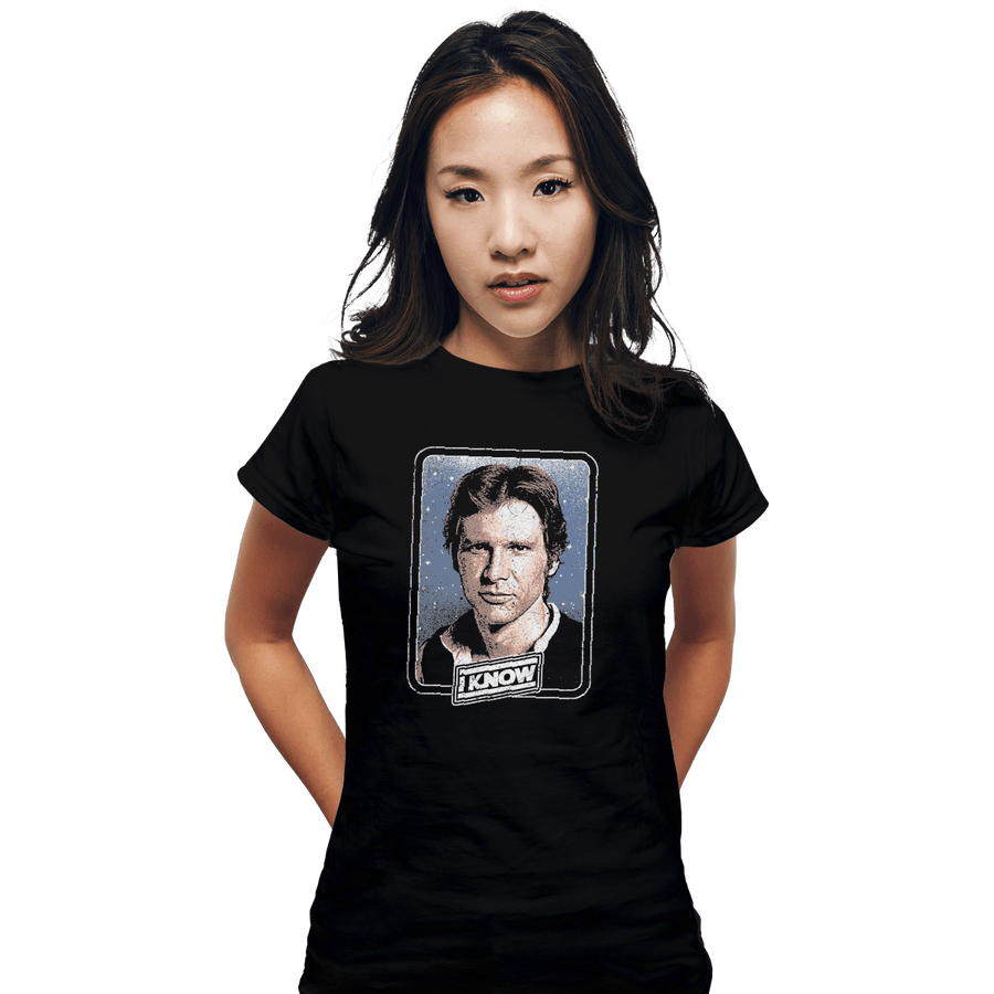 Shirts Fitted Shirts, Woman / Small / Black I Know