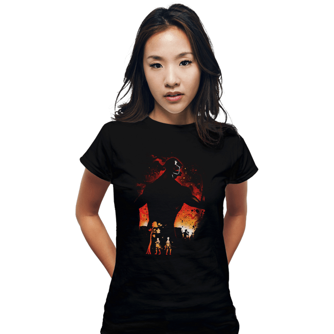 Shirts Fitted Shirts, Woman / Small / Black Colossal Titan
