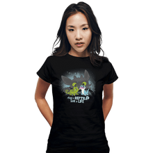 Load image into Gallery viewer, Shirts Fitted Shirts, Woman / Small / Black Adopt A Reptile
