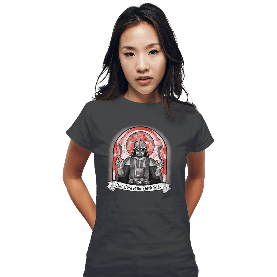 Shirts Fitted Shirts, Woman / Small / Charcoal Our Lord Of The Dark Side