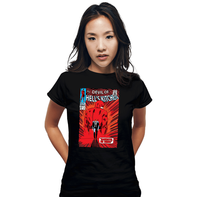 Shirts Fitted Shirts, Woman / Small / Black Daredevil No More!