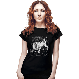 Secret_Shirts Fitted Shirts, Woman / Small / Black The Liger