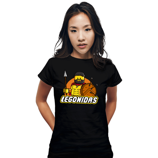 Daily_Deal_Shirts Fitted Shirts, Woman / Small / Black Legonidas