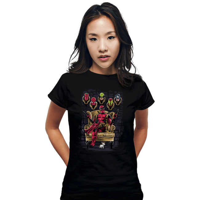 Secret_Shirts Fitted Shirts, Woman / Small / Black My Trophy Room