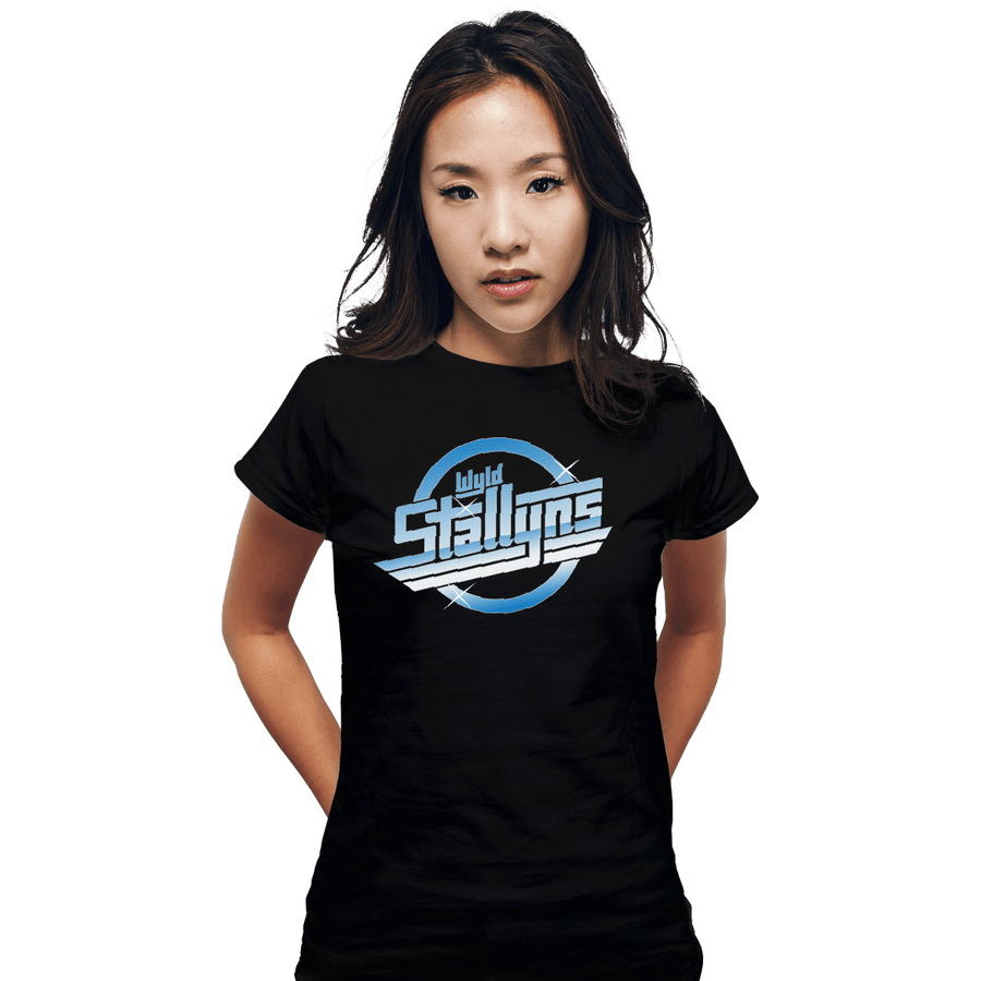 Shirts Fitted Shirts, Woman / Small / Black Wyld Stroke