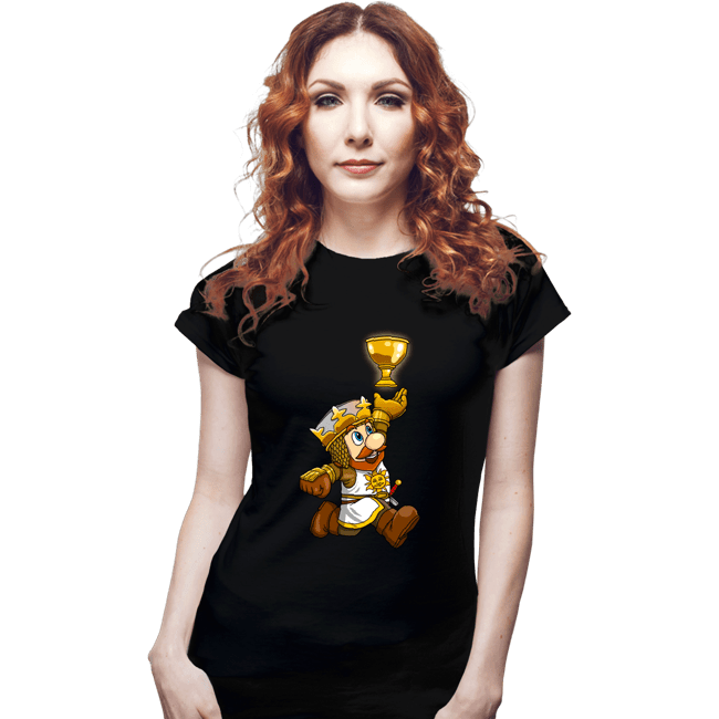 Daily_Deal_Shirts Fitted Shirts, Woman / Small / Black Super Grail Bros