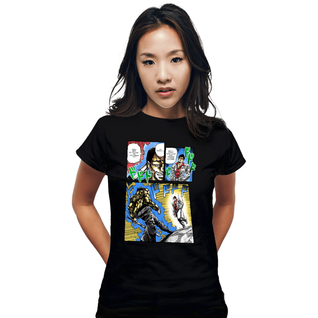 Shirts Fitted Shirts, Woman / Small / Black Kiryu's Bizarre Adventure