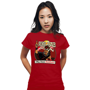 Secret_Shirts Fitted Shirts, Woman / Small / Red Kali Bar