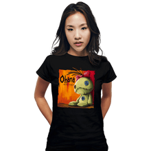 Load image into Gallery viewer, Daily_Deal_Shirts Fitted Shirts, Woman / Small / Black OhaNa
