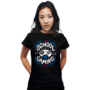 Shirts Fitted Shirts, Woman / Small / Black Genesis Gaming Club