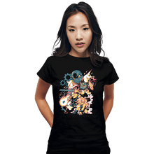 Load image into Gallery viewer, Shirts Fitted Shirts, Woman / Small / Black BC Chrono Heroes
