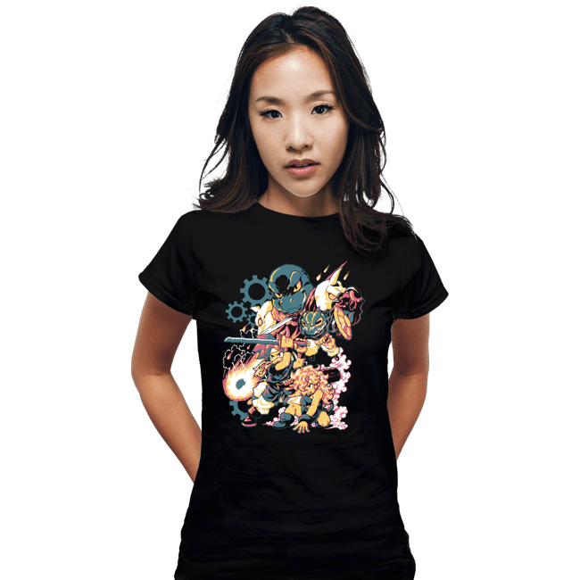 Shirts Fitted Shirts, Woman / Small / Black BC Chrono Heroes