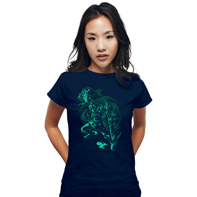 Secret_Shirts Fitted Shirts, Woman / Small / Navy The Kingdom Must Endure