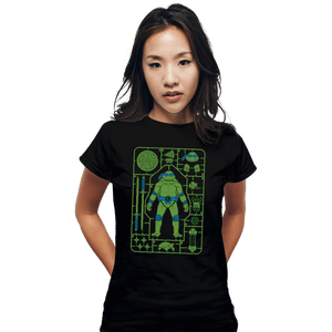 Daily_Deal_Shirts Fitted Shirts, Woman / Small / Black Leonardo Model Sprue