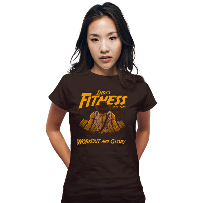 Daily_Deal_Shirts Fitted Shirts, Woman / Small / Black Workout And Glory