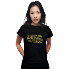 Load image into Gallery viewer, Shirts Fitted Shirts, Woman / Small / Black Star Trek Wars

