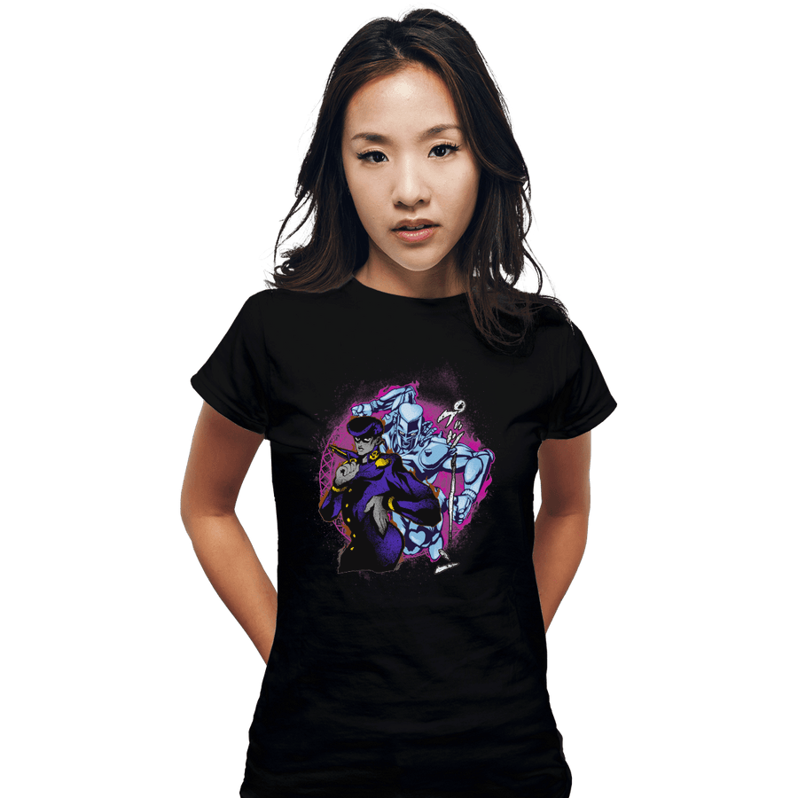 Shirts Fitted Shirts, Woman / Small / Black Attack Of Josuke