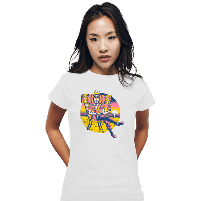 Secret_Shirts Fitted Shirts, Woman / Small / White A King's Rest
