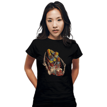 Load image into Gallery viewer, Shirts Fitted Shirts, Woman / Small / Black Necro Space
